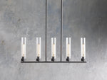Andreas Modern Glass Linear Chandelier