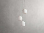 Arica Natural Alabaster Round Chandelier
