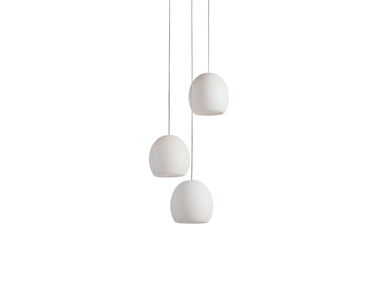 Arica Natural Alabaster Round Chandelier