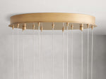 Arica Natural Alabaster Round Chandelier