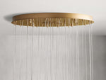 Arica Natural Alabaster Round Chandelier