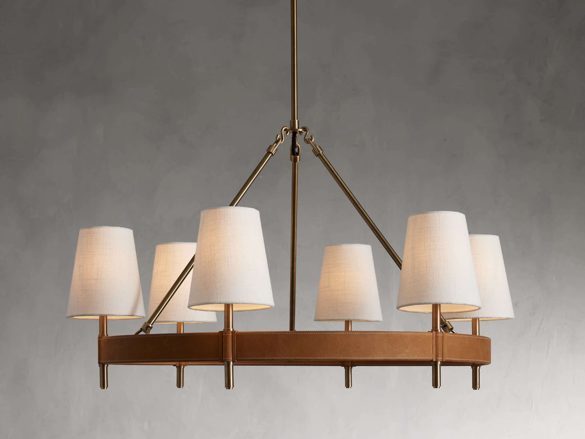 Hastings Midcentury Modern Round Chandelier
