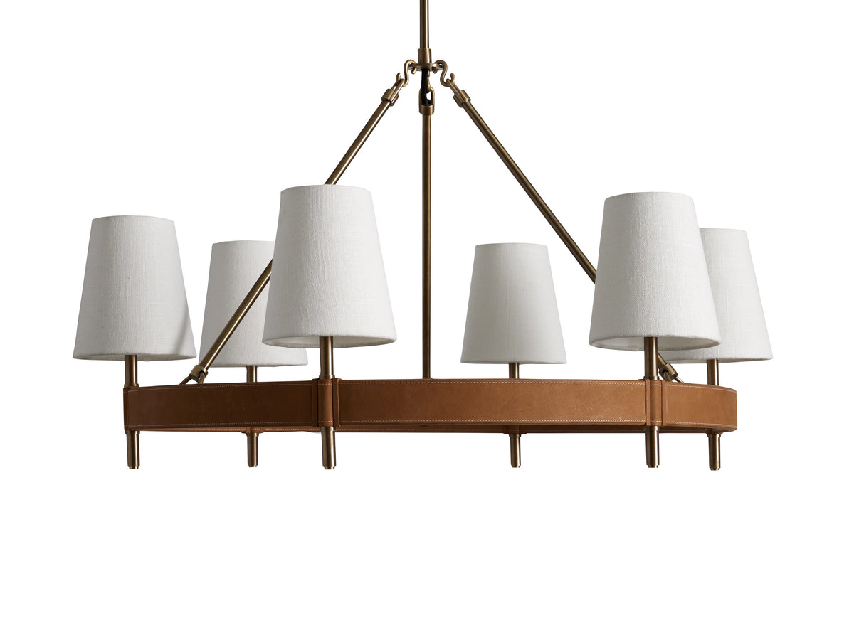 Hastings Midcentury Modern Round Chandelier
