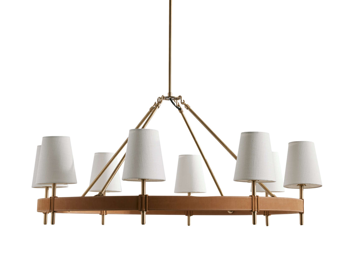Hastings Midcentury Modern Round Chandelier