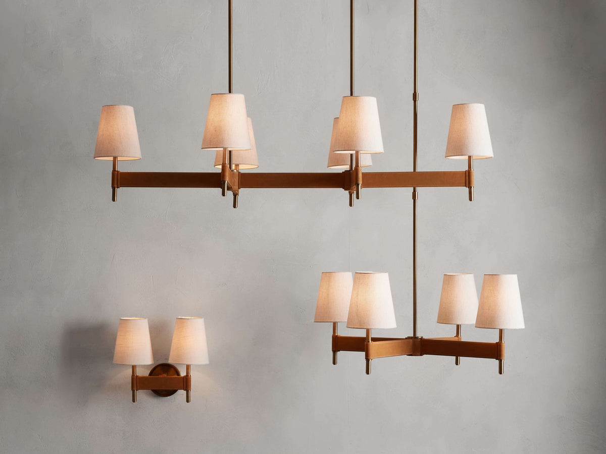 Hastings Midcentury Modern Linear Chandelier