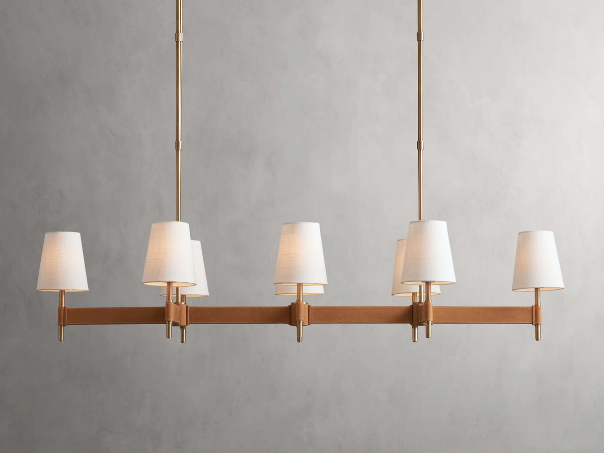 Hastings Midcentury Modern Linear Chandelier