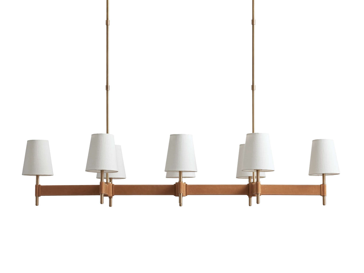 Hastings Midcentury Modern Linear Chandelier