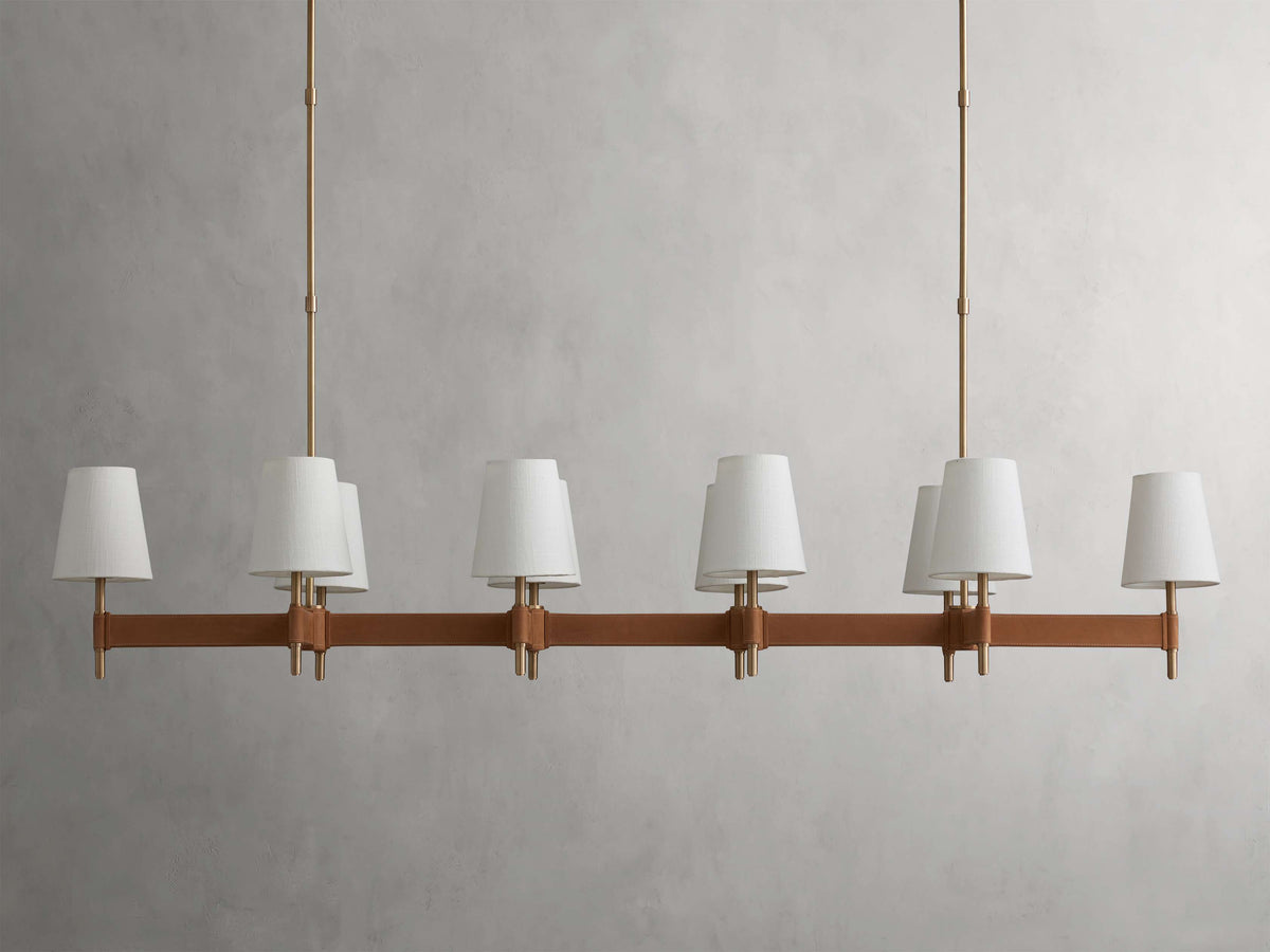 Hastings Midcentury Modern Linear Chandelier