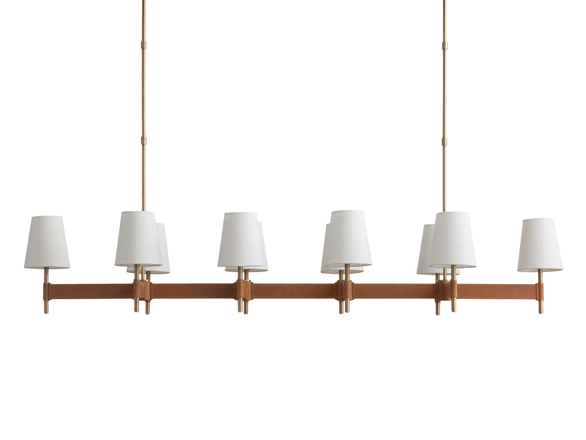 Hastings Midcentury Modern Linear Chandelier