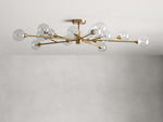 Apollo Modern Glass Ball Flush Mount