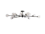 Apollo Modern Glass Ball Flush Mount