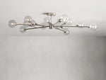 Apollo Modern Glass Ball Flush Mount