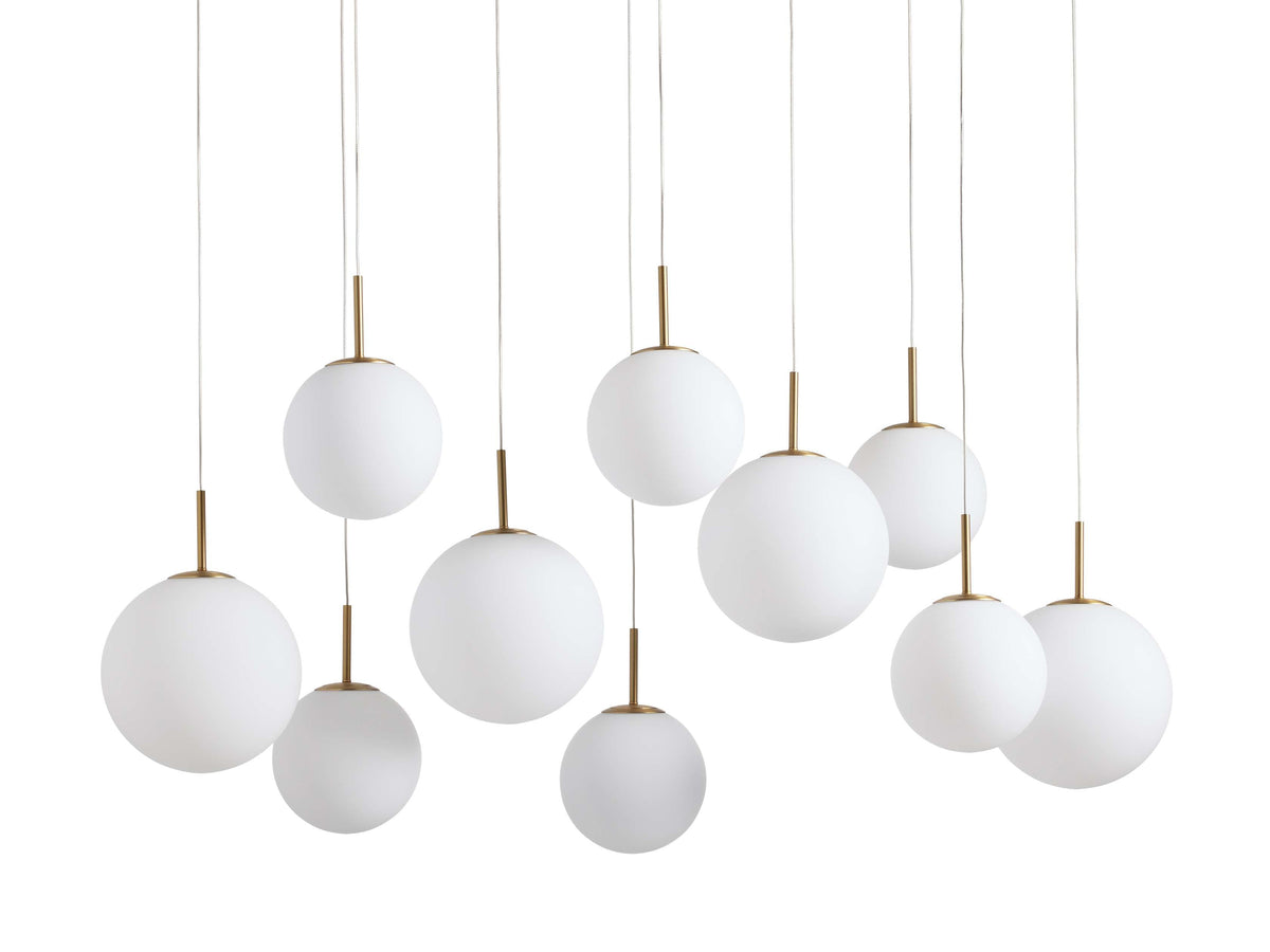 Casen Halo Cluster Linear Chandelier