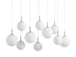 Casen Artisanal Glass Linear Chandelier