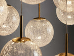 Casen Artisanal Glass Linear Chandelier