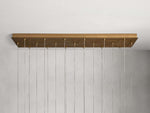 Casen Artisanal Glass Linear Chandelier