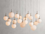 Casen Artisanal Glass Linear Chandelier