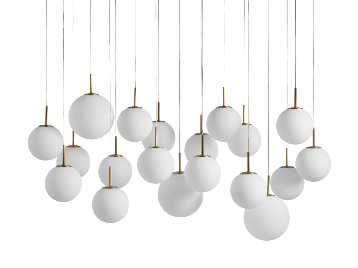 Casen Artisanal Glass Linear Chandelier