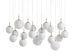 Casen Artisanal Glass Linear Chandelier
