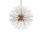 Dandelion Whimsical Crystal Round Chandelier