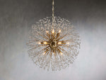 Dandelion Whimsical Crystal Round Chandelier