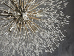Dandelion Whimsical Crystal Round Chandelier