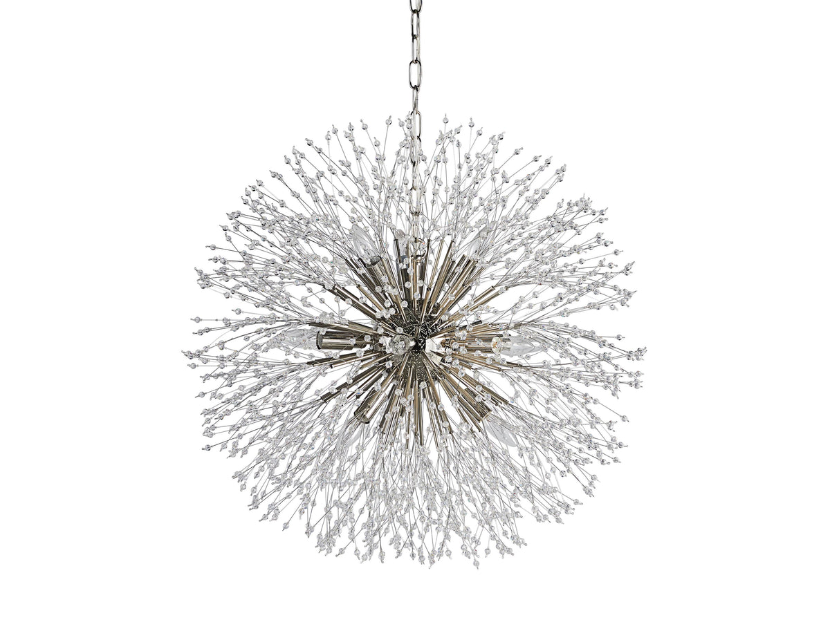 Dandelion Whimsical Crystal Round Chandelier