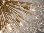 Dandelion Whimsical Crystal Round Chandelier