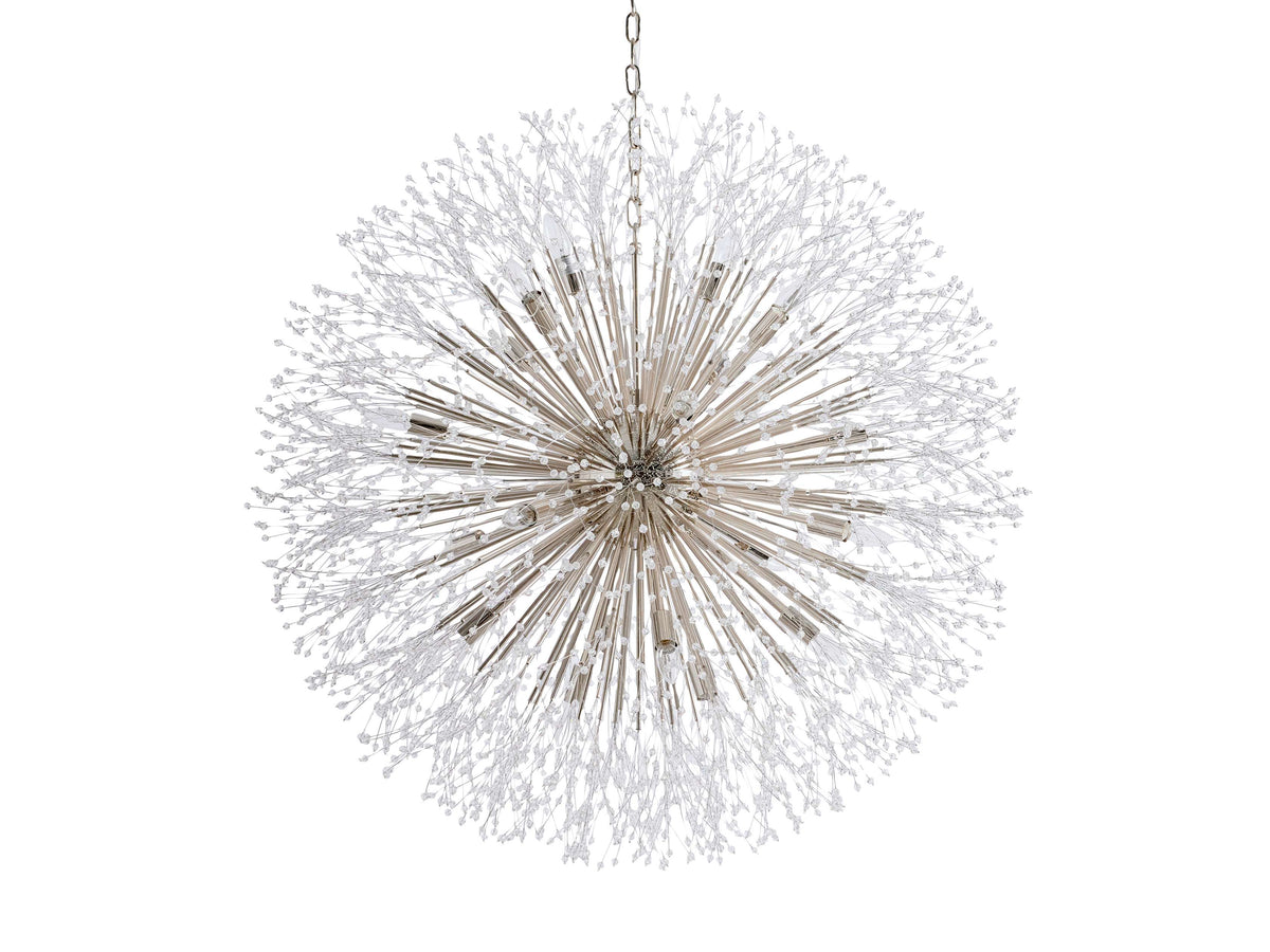 Dandelion Whimsical Crystal Round Chandelier