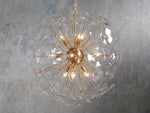 Lily Modern Floral Round Chandelier