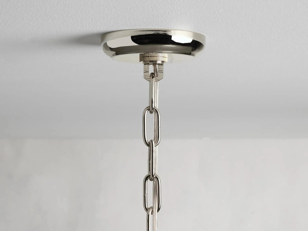 Lily Modern Floral Round Chandelier