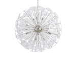 Lily Modern Floral Round Chandelier