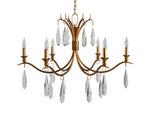 Celine Sparkling Drops Crystal Chandelier
