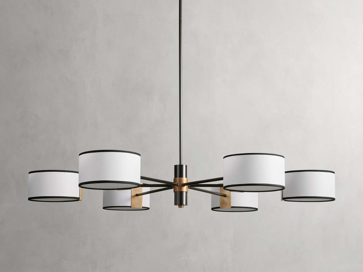 Daphne Gallery Style Round Chandelier