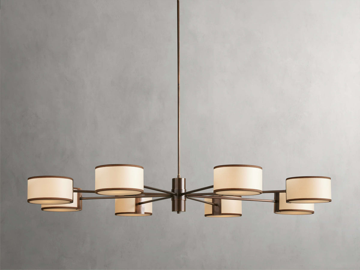Daphne Gallery Style Round Chandelier