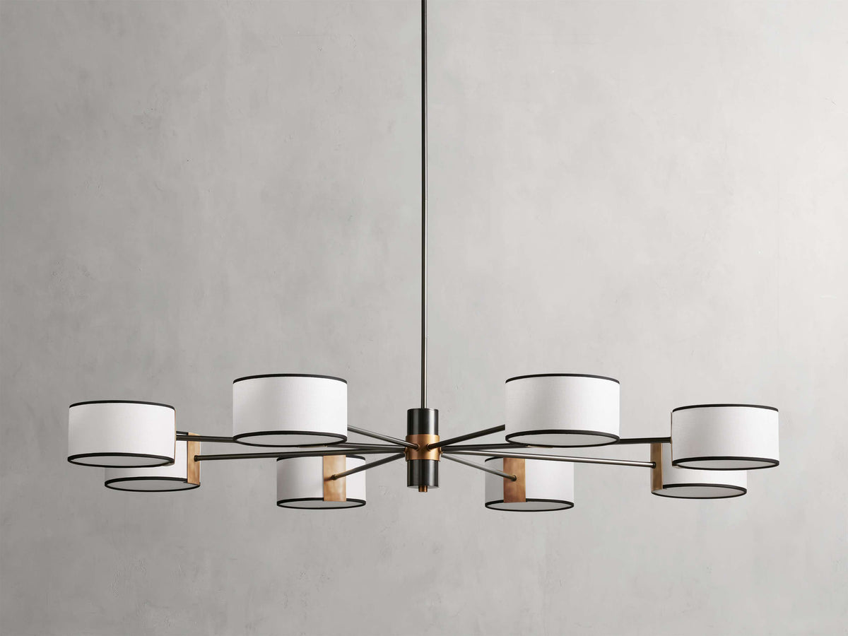 Daphne Gallery Style Round Chandelier