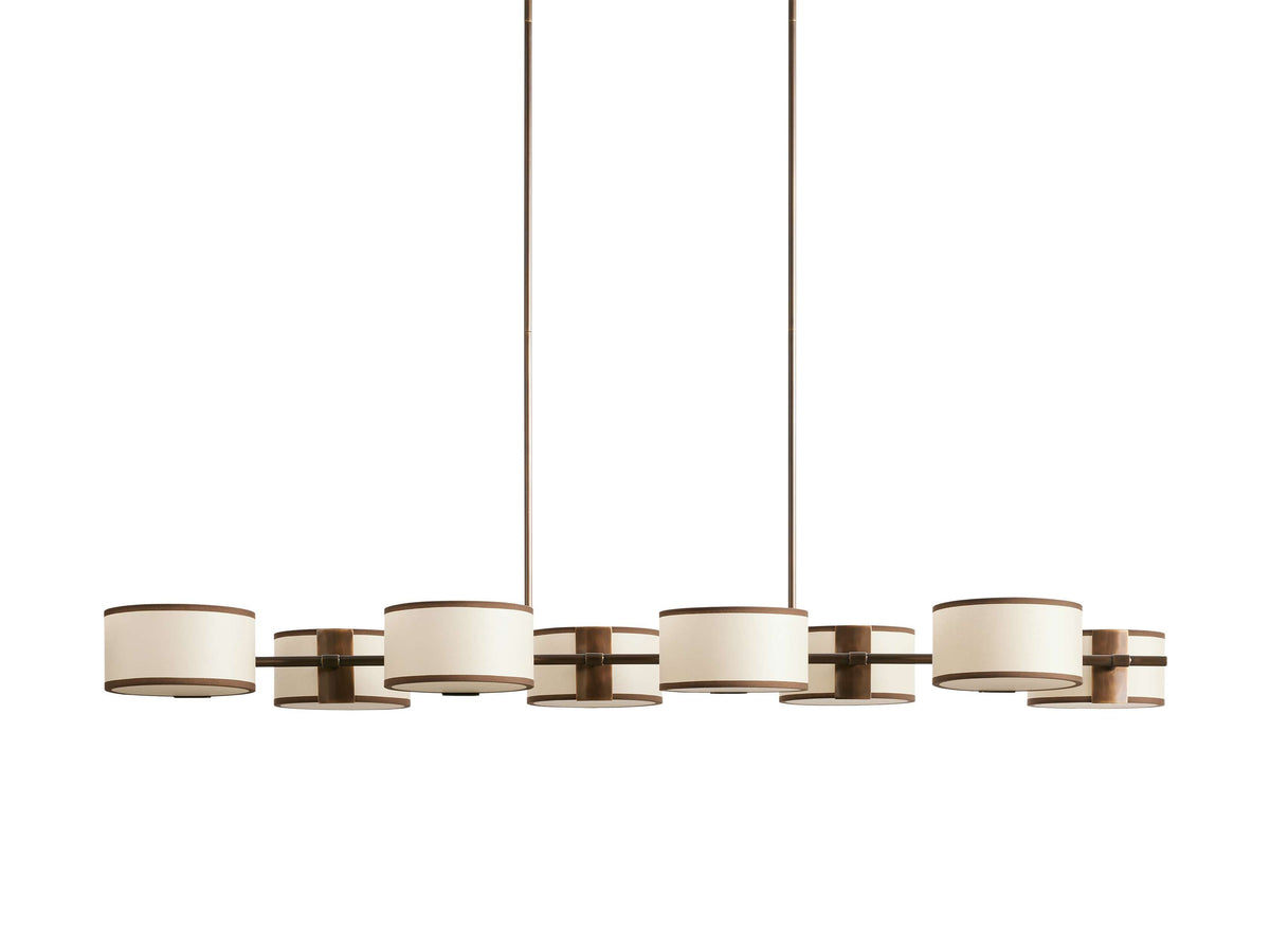 Daphne Gallery Style Linear Chandelier
