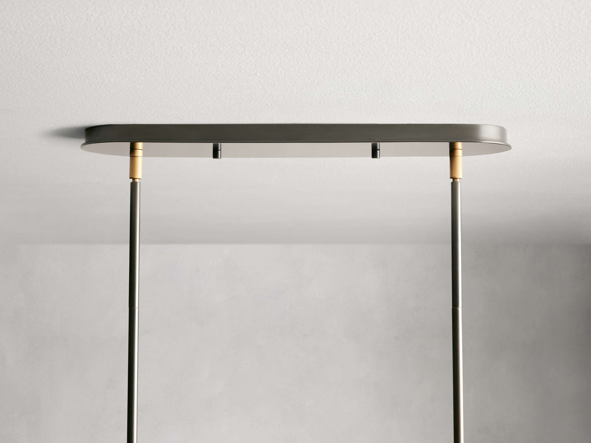 Daphne Gallery Style Linear Chandelier