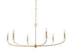 Arnett Handcrafted Vintage Round Chandelier