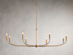 Arnett Handcrafted Vintage Round Chandelier