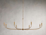 Arnett Handcrafted Vintage Round Chandelier