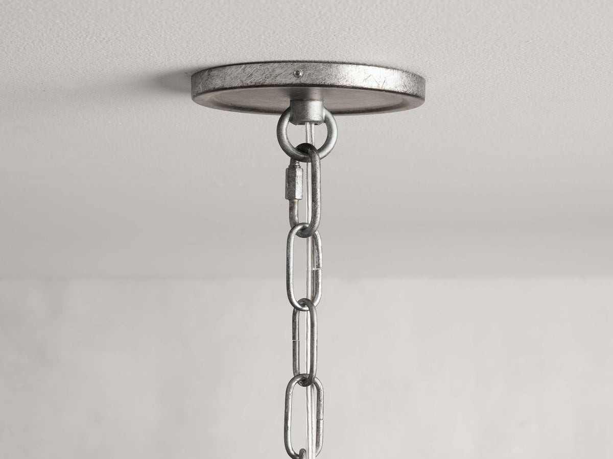 Arnett Handcrafted Vintage Round Chandelier