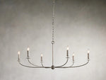 Arnett Handcrafted Vintage Round Chandelier
