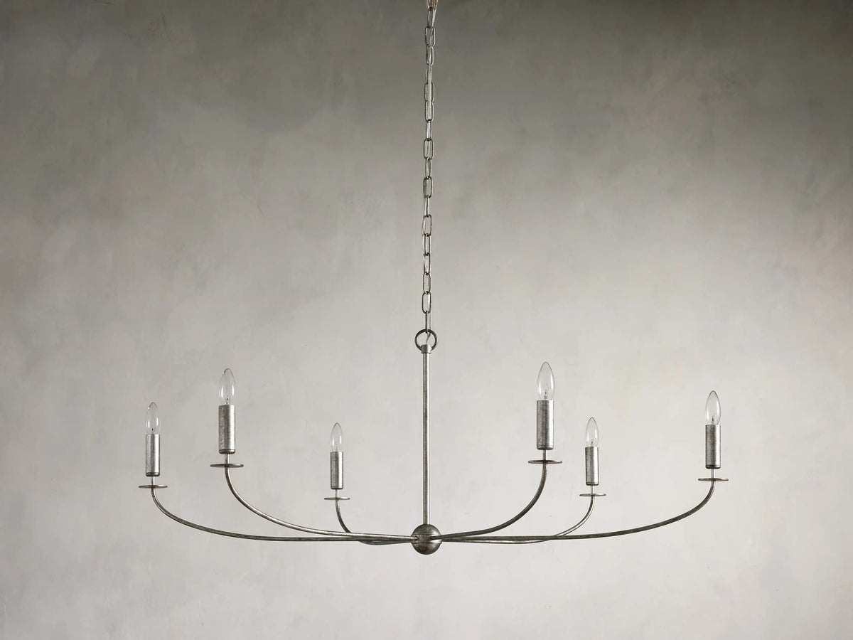 Arnett Handcrafted Vintage Round Chandelier