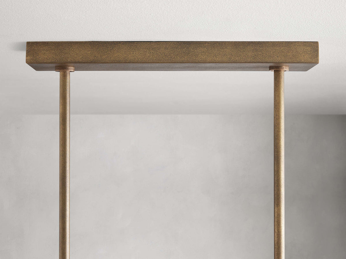 Emmet Geometric Frame Linear Chandelier