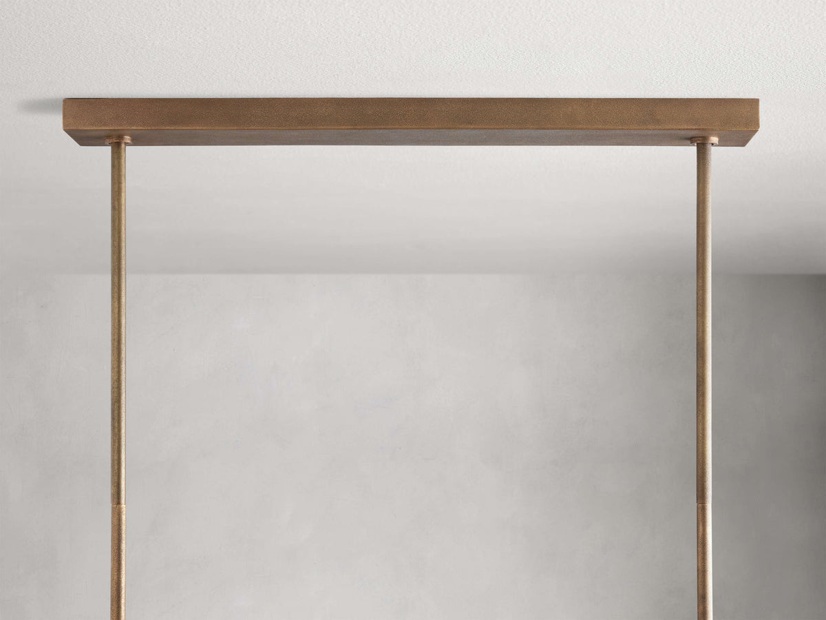Emmet Geometric Frame Linear Chandelier
