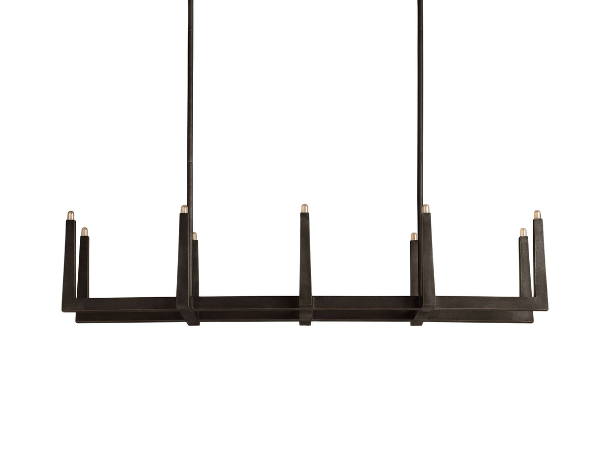 Emmet Geometric Frame Linear Chandelier
