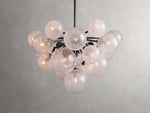 Mandoza Bubble Textured Glass Chandelier