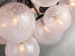 Mandoza Bubble Textured Glass Chandelier