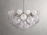 Mandoza Bubble Textured Glass Chandelier